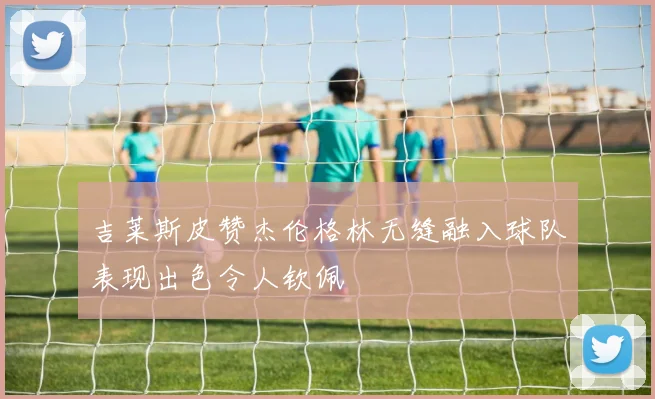 吉莱斯皮赞杰伦格林无缝融入球队表现出色令人钦佩